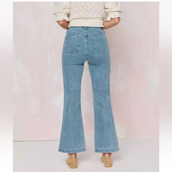 ✨CHRISTY DAWN✨The Lula Jean in Moon Wash Denim - Picture 9 of 15